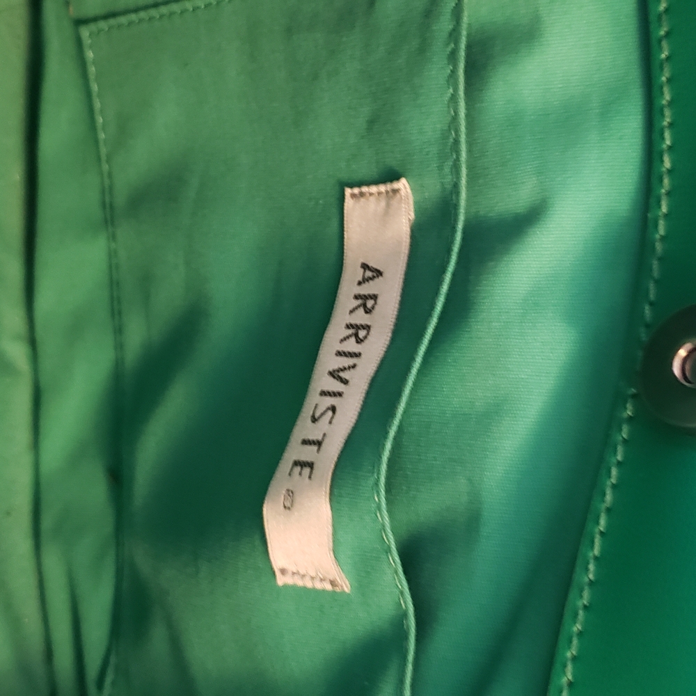 Stylish Green and Tan Shoulder Bag - Picture 3 of 3